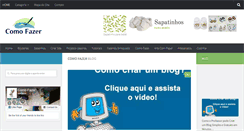 Desktop Screenshot of comofazer.blog-facil.com