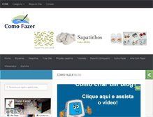 Tablet Screenshot of comofazer.blog-facil.com